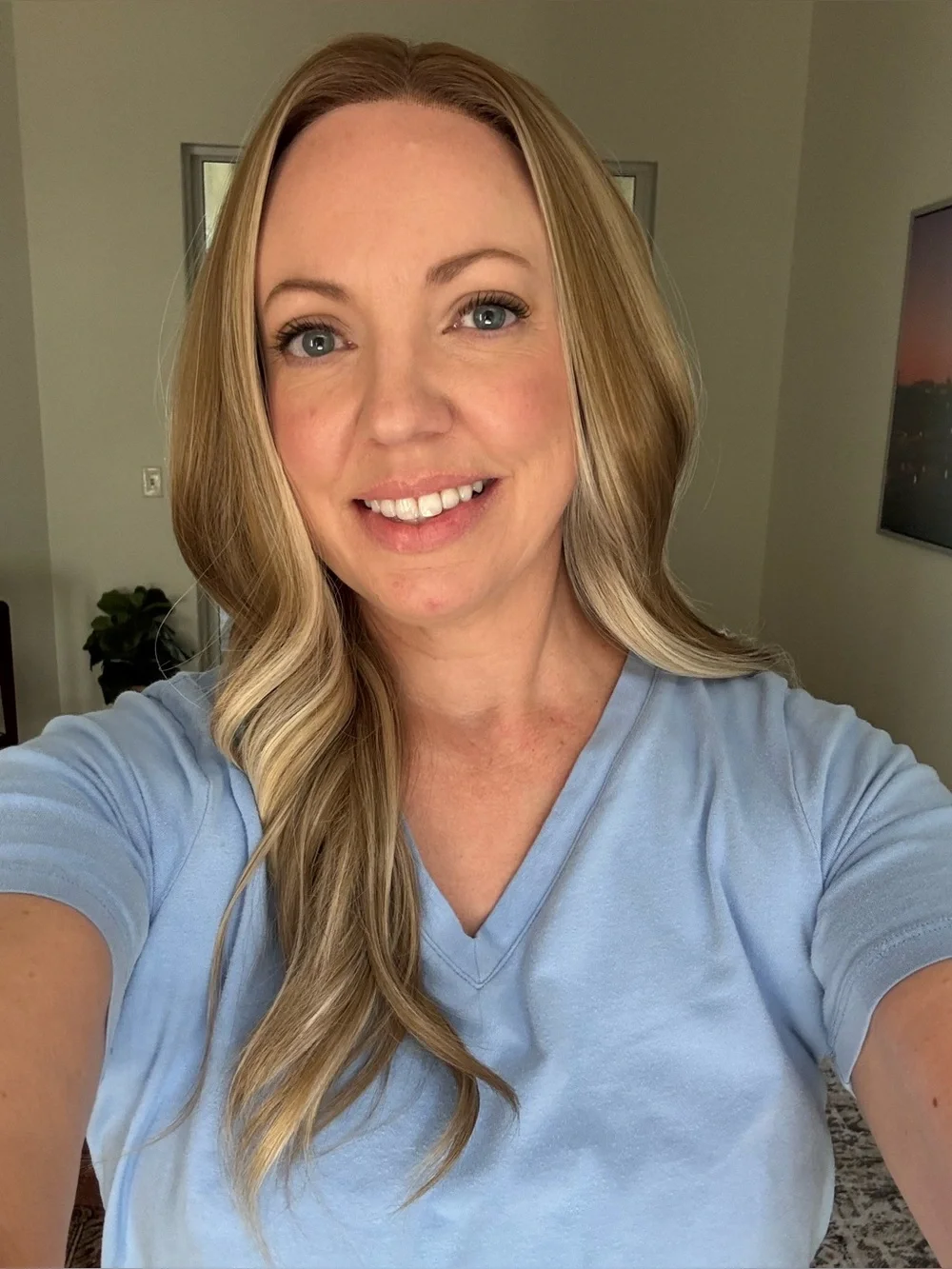 Take on Me by CHC – Long Synthetic Wig with Natural Blonde Highlights